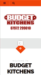 Mobile Screenshot of budgetkitchensleeds.co.uk